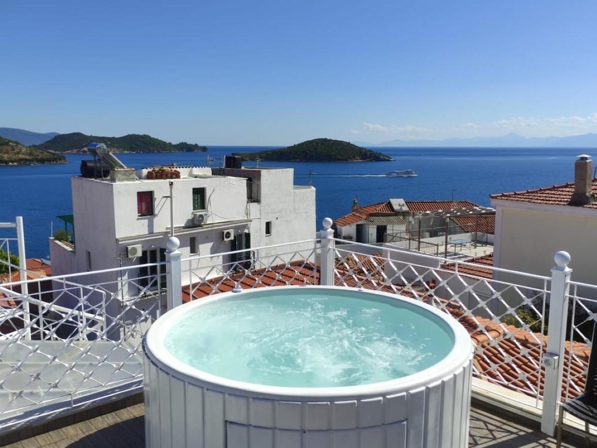 Mare Gaia Apartments スキアトスタウン エクステリア 写真